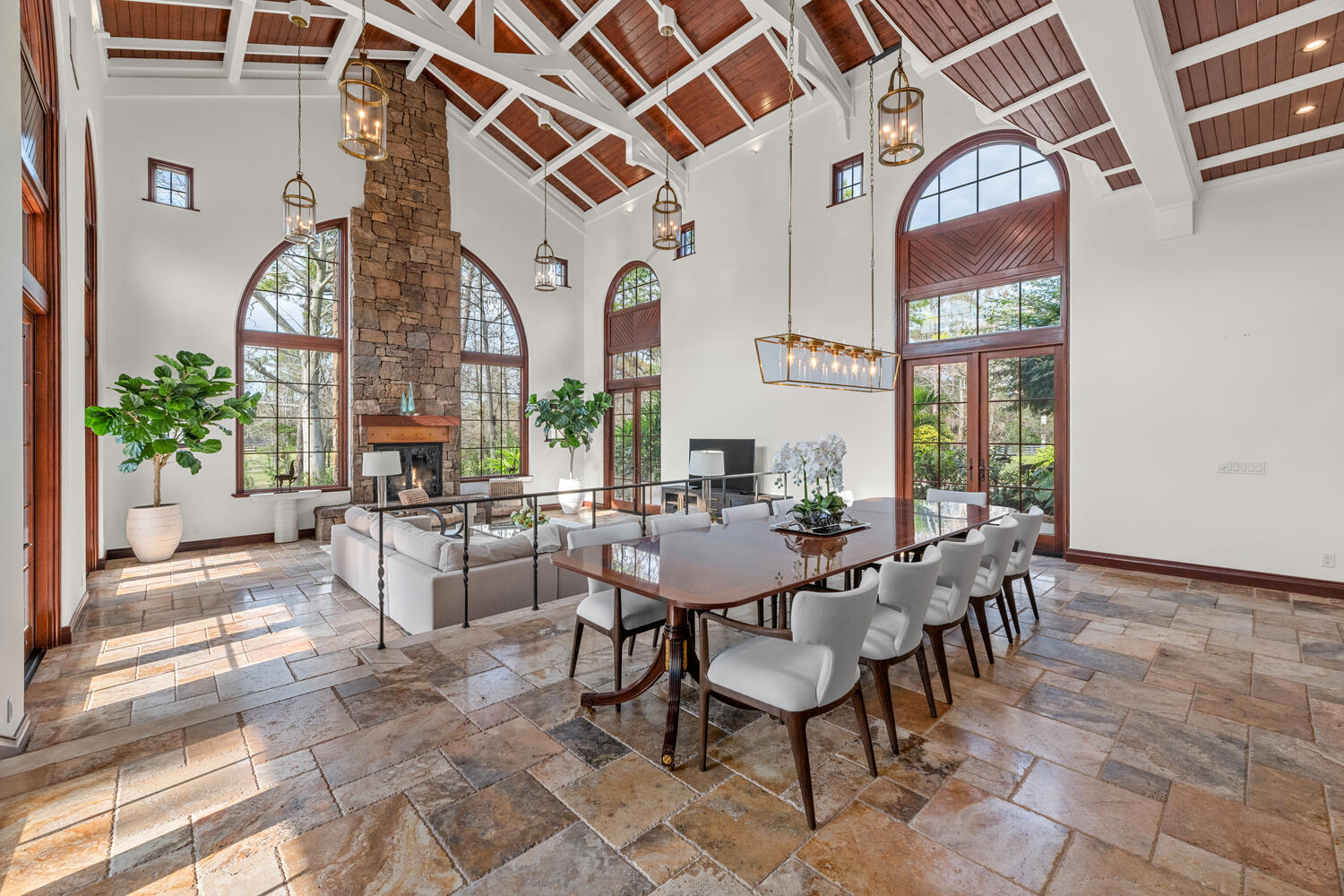 6259 Homeland Road Lake Worth, FL 33449 - Photo 29 of 62 a view of a dining room with furniture window and wooden floor