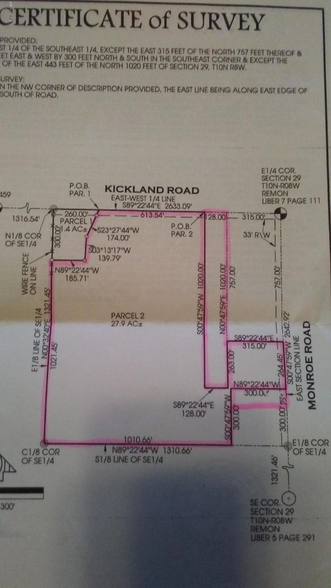 4698 Monroe Road Greenville, MI 48838 - Photo 45 of 45 Survey