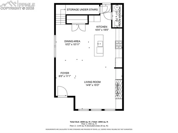 a picture of a floor plan