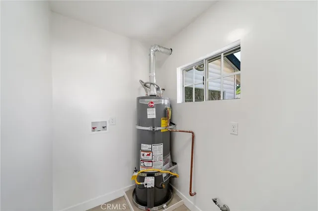 a view of storage utility room