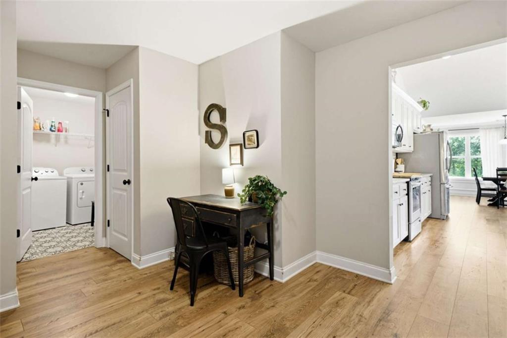 189 Marie Court Bethlehem, GA 30620 - Photo 53 of 57 a view of a dining room with wooden floor