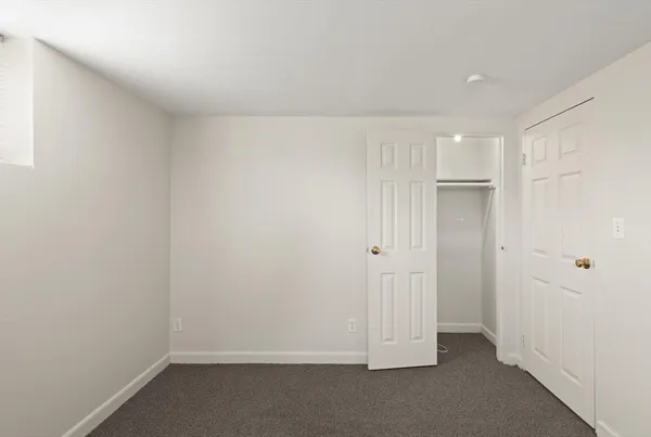 a view of empty room