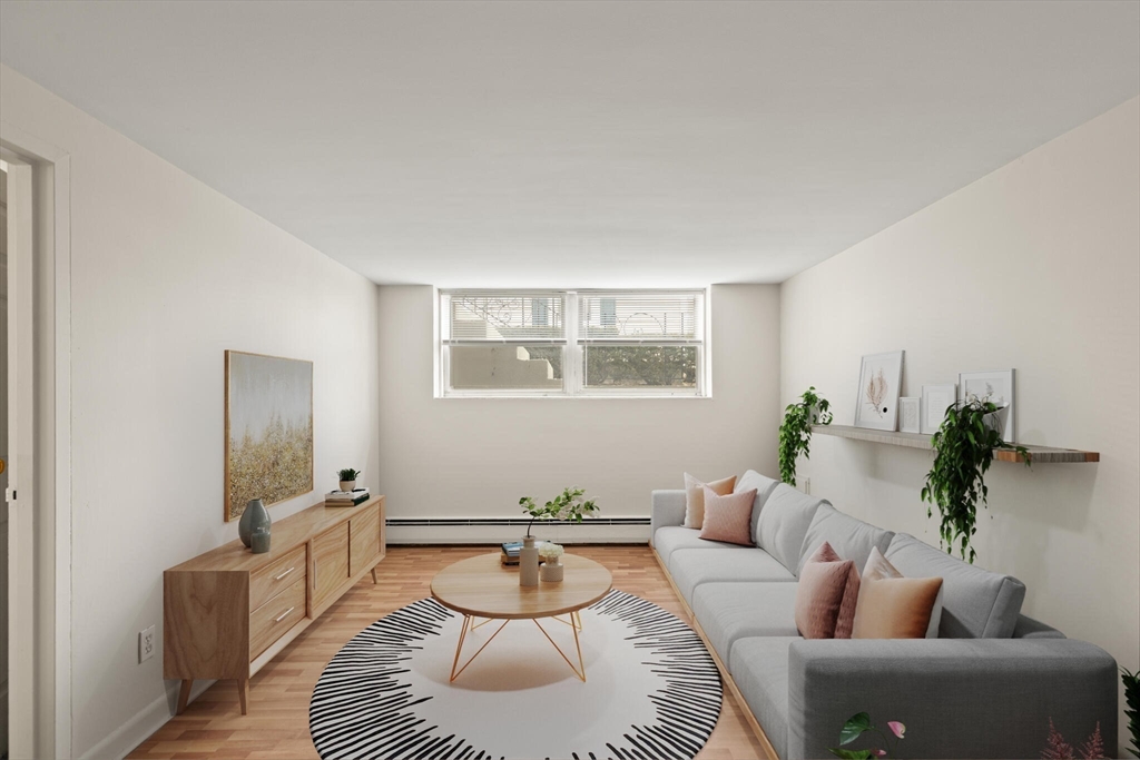 12 Central Avenue, Unit 1 Danvers, MA 01923 - Photo 6 of 25 a living room with furniture and a potted plant