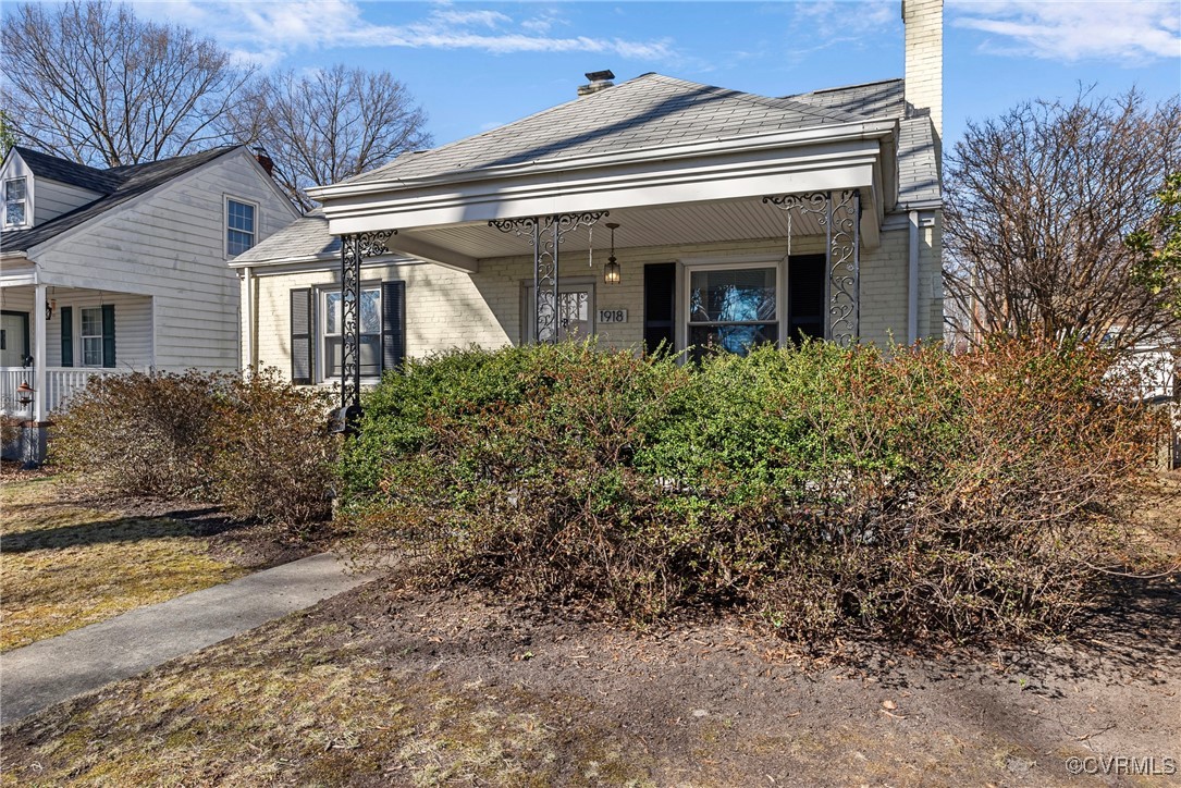 1918 Seddon Road Richmond, VA 23227 - Photo 33 of 33 View of front facade with a porch, brick siding, a