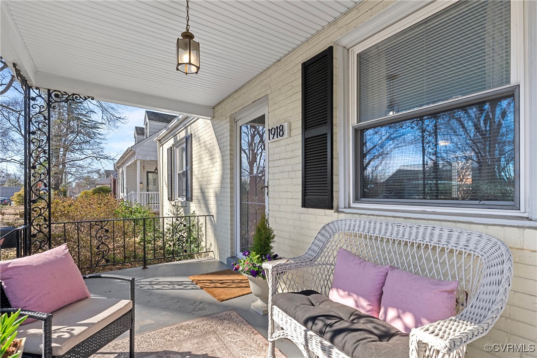 View of patio / terrace featuring a porch
