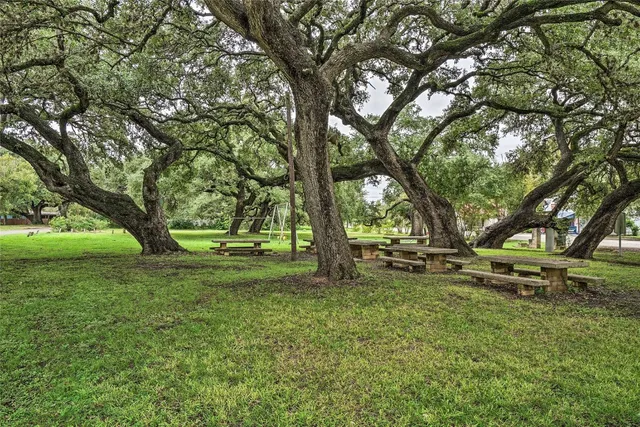 a front view of a building with street