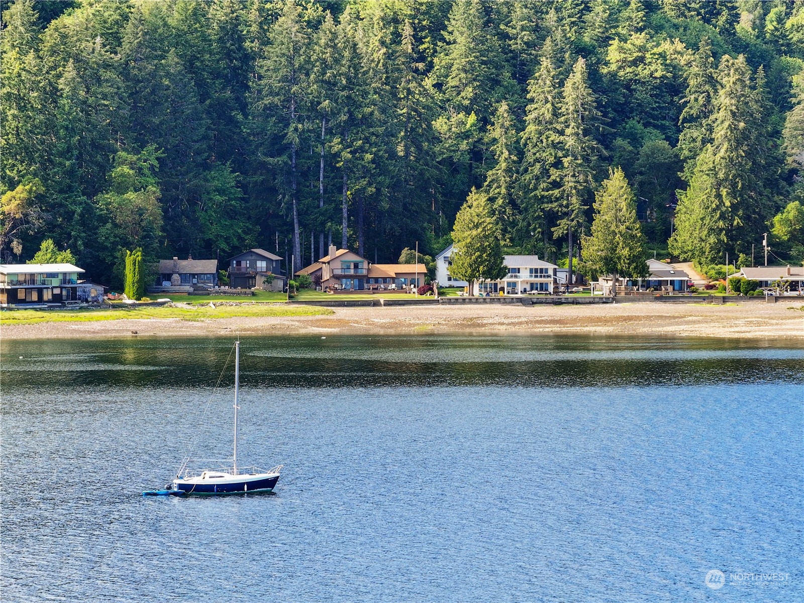101 Northeast Sundstrom Road Belfair, WA 98528 - Photo 36 of 40 a view of a lake view