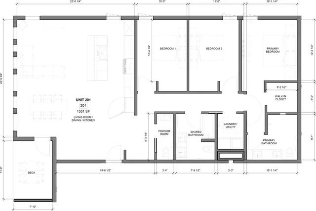 $1,545,000 | 64 Pine Street, Unit 201, Portland, ME 04102