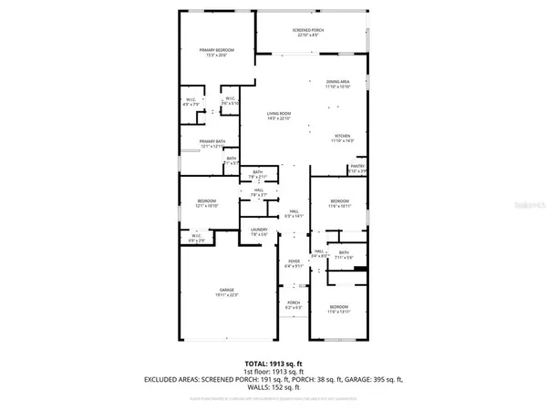 $459,900 | 13166 Brookside Moss Drive, Riverview, FL 33579