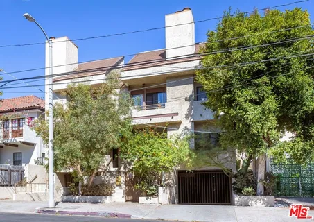 a front view of a building