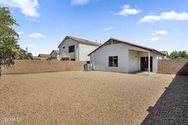 a house with a outdoor space