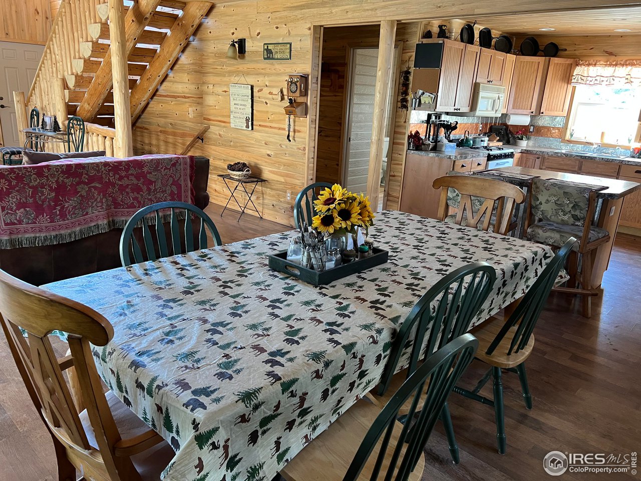 2880 Fire Rte 15 Bellvue, CO 80512 - Photo 16 of 40 dining room