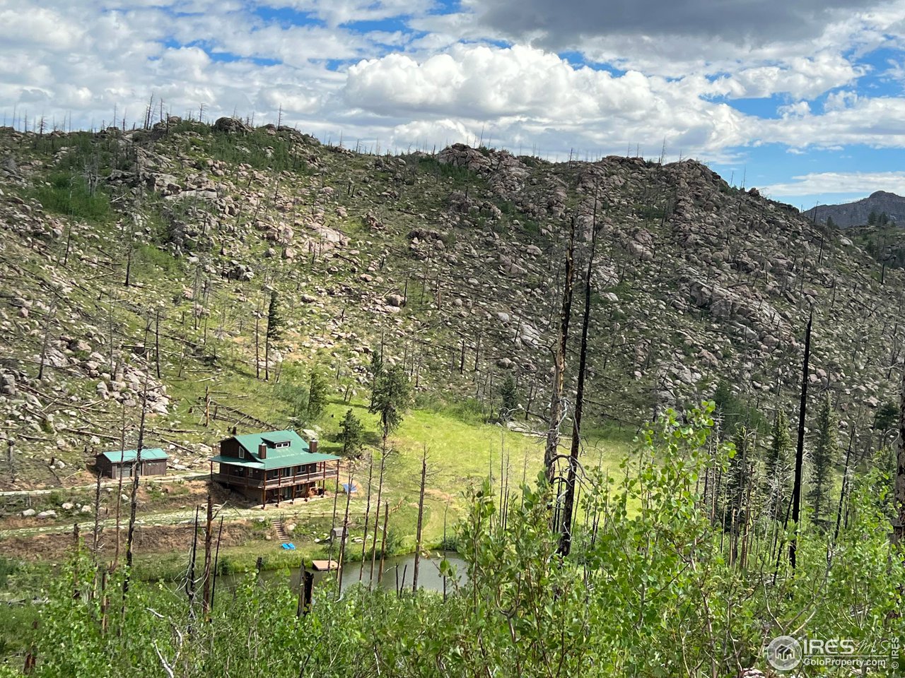 2880 Fire Rte 15 Bellvue, CO 80512 - Photo 5 of 40 From road before entering property