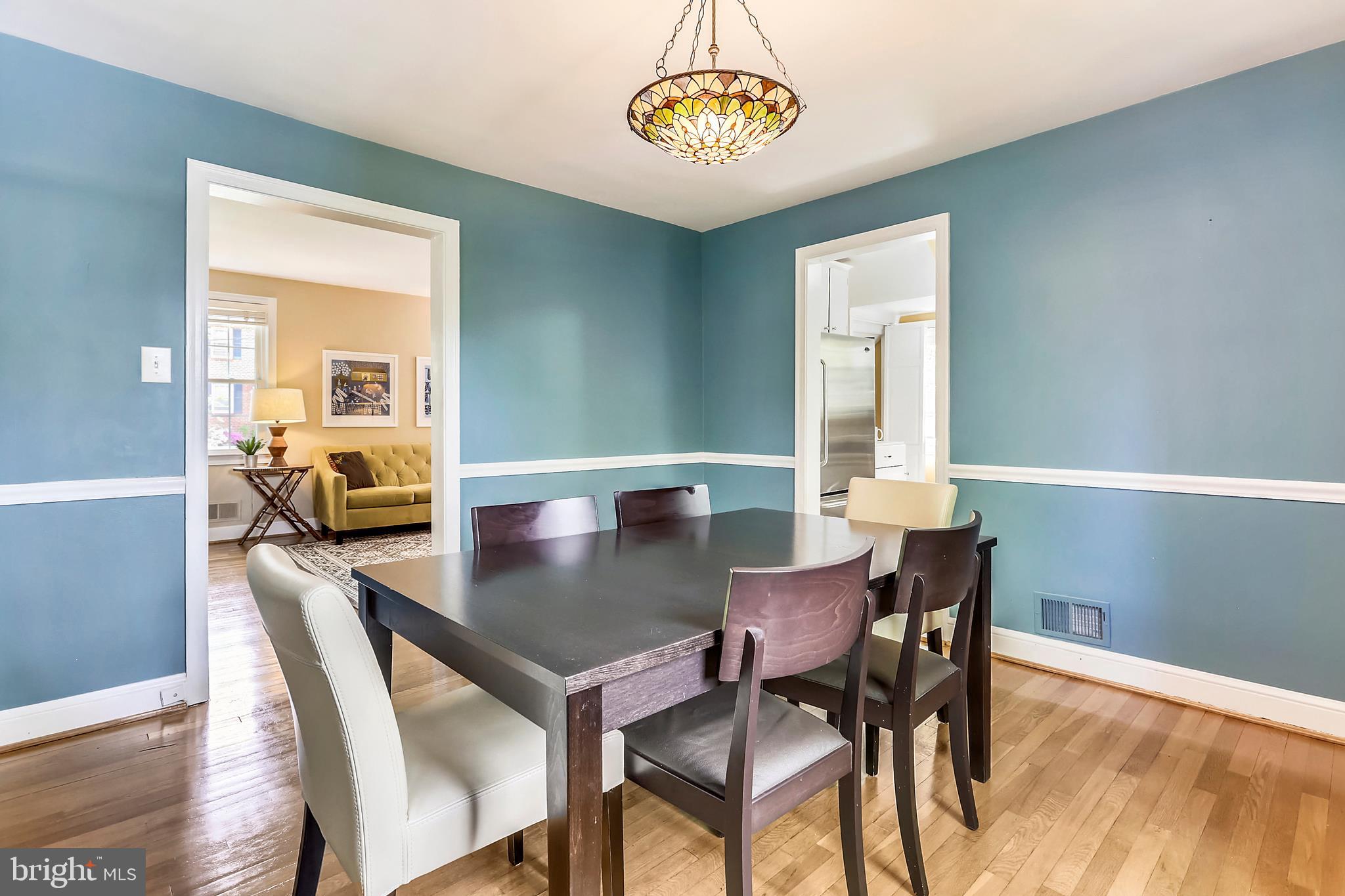 9116 Eton Road Silver Spring, MD 20901 - Photo 8 of 45 Dining Room Opens To Living Room