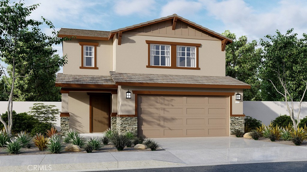 30831 Shakespeare Road Winchester, CA 92596 - Photo 1 of 1 a front view of a house with a yard and garage