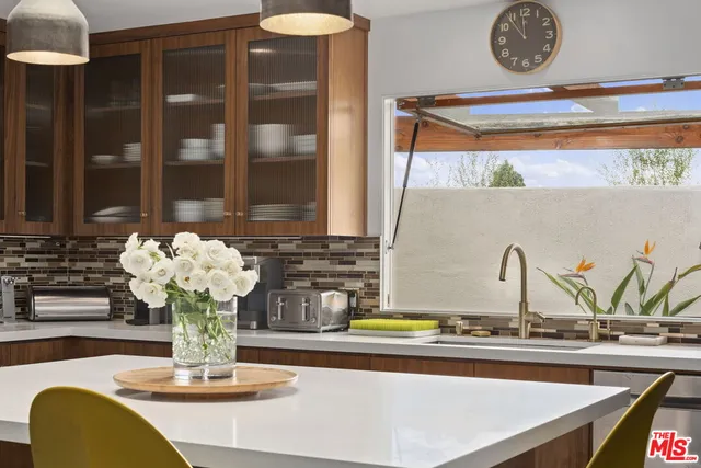 a front view of a building