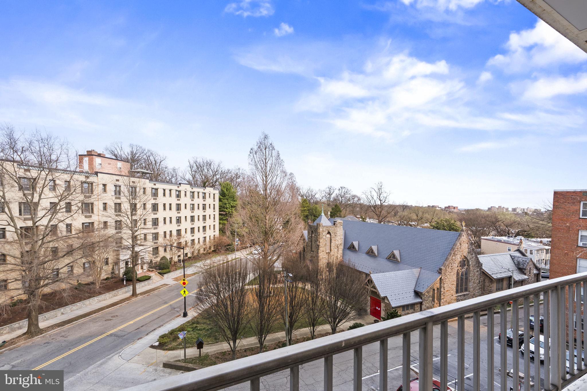 2829 Connecticut Avenue Northwest, Unit 503 Washington, DC 20008 - Photo 3 of 28 Amazing views from oversized balcony