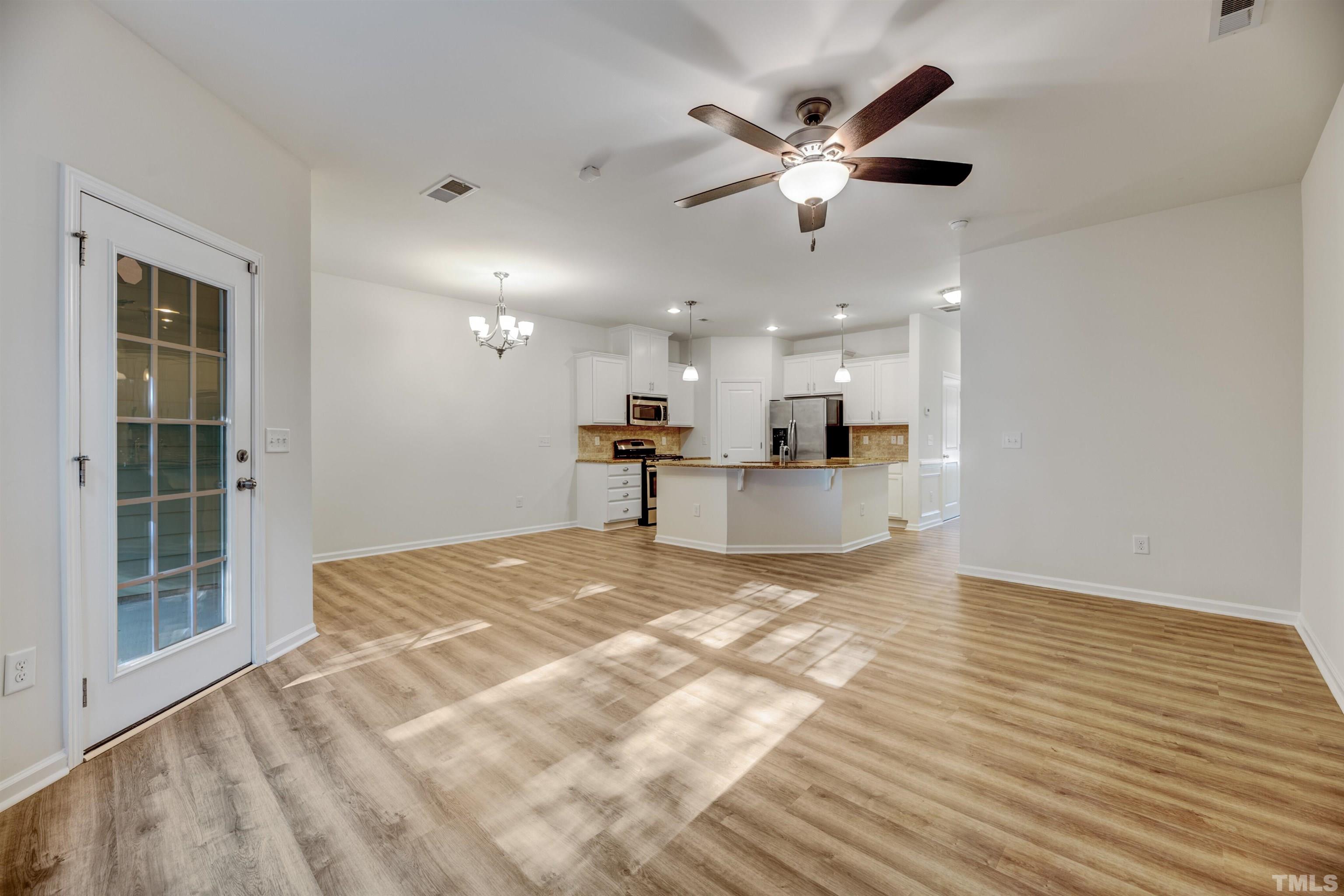 714 Treviso Lane Apex, NC 27502 - Photo 18 of 41 a view of kitchen and kitchen counter space