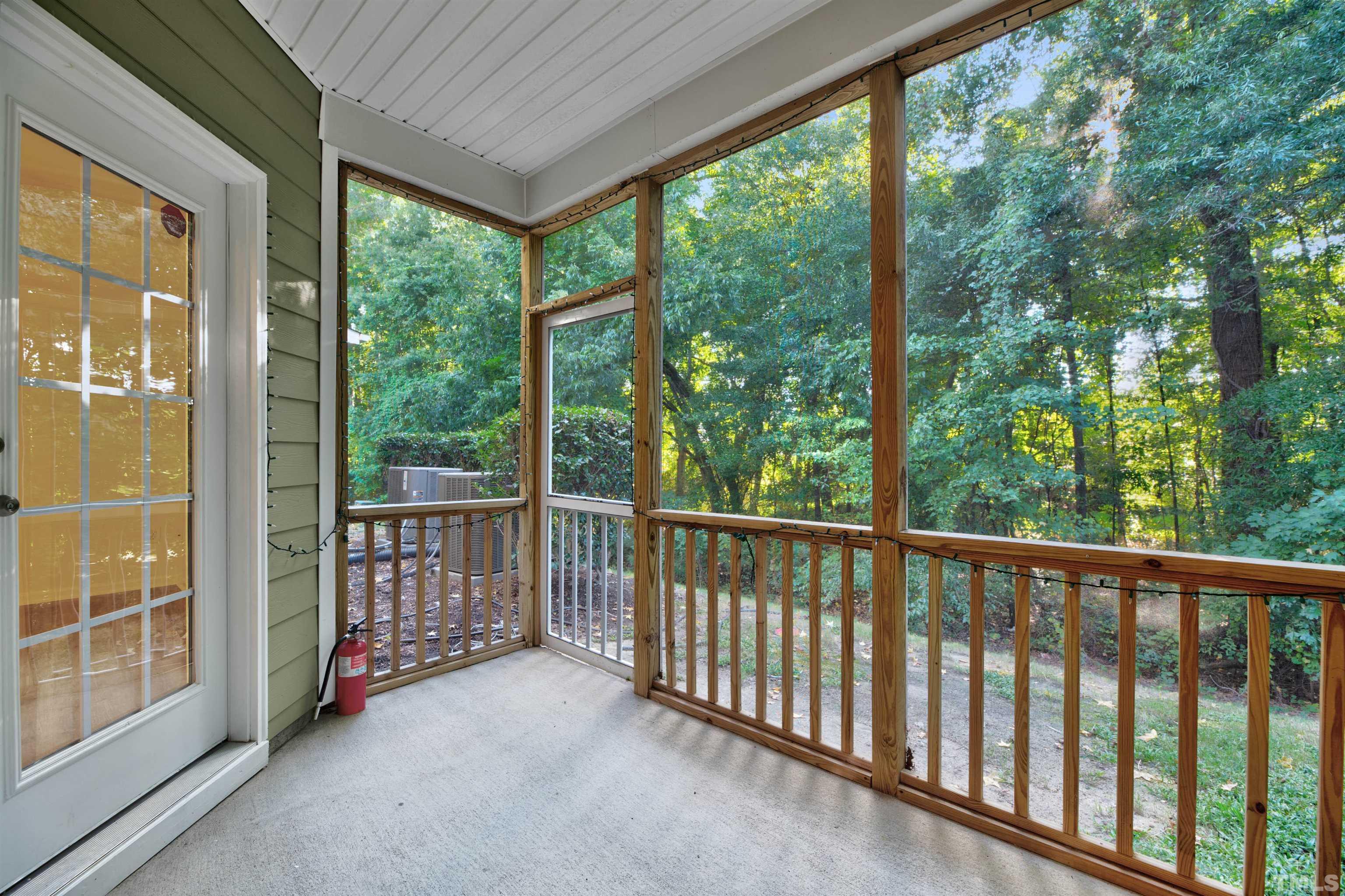 714 Treviso Lane Apex, NC 27502 - Photo 34 of 41 a view of backyard with green space