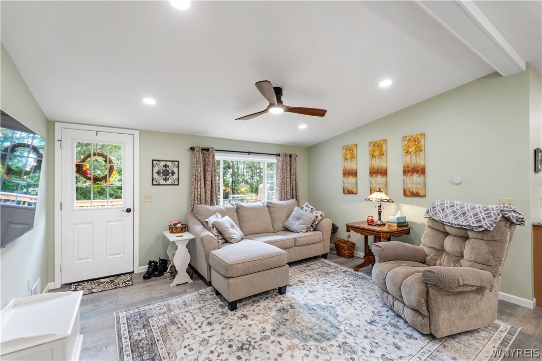4540 State Route Silver Springs, NY 14550 - Photo 12 of 30 living room