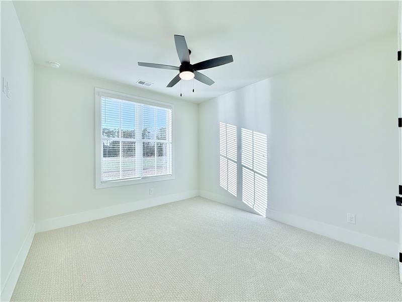 122 Palisade Drive Rydal, GA 30171 - Photo 42 of 54 an empty room with windows and ceiling fan