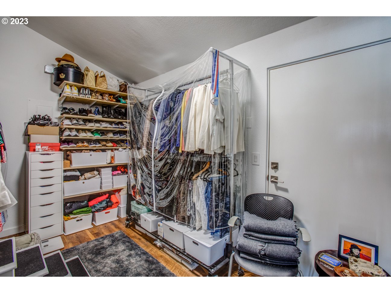 173 Northeast Bridgeton Road, Unit 24 Portland, OR 97211 - Photo 26 of 36 a view of livingroom with furniture and closet