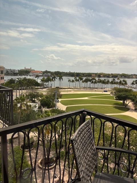 101 North Clematis Street, Unit 512 West Palm Beach, FL 33401 - Photo 17 of 17 a view of swimming pool from a balcony