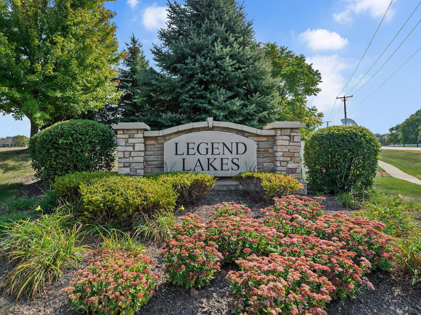 1117 Draper Road McHenry, IL 60050 - Photo 26 of 26 a view of a pathway with a bench in backyard
