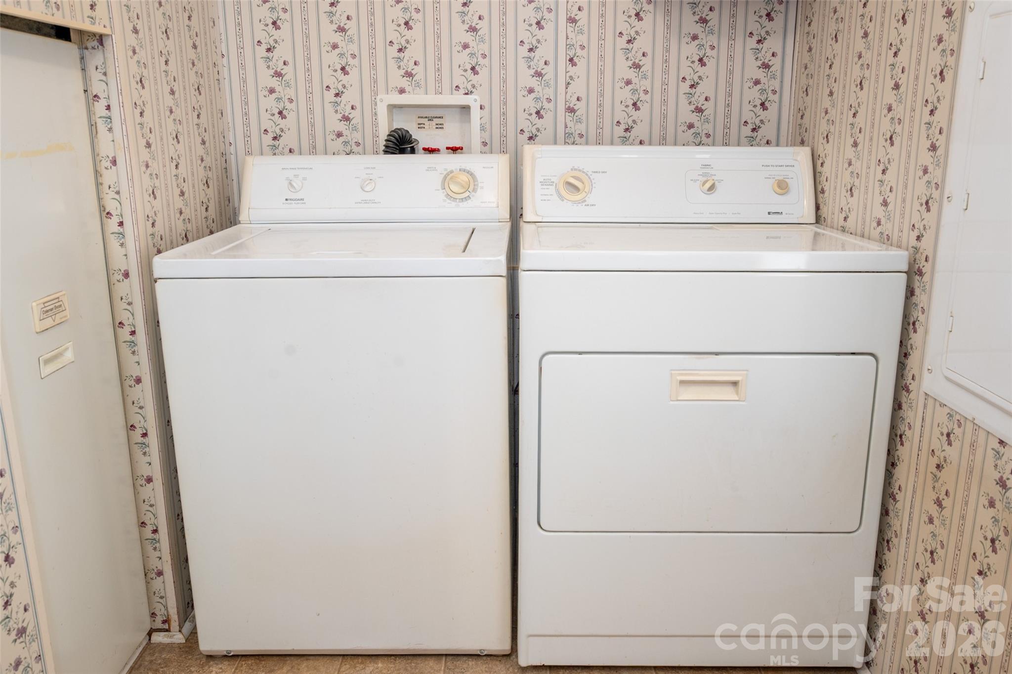 2748 Flat Creek Road Lancaster, SC 29720 - Photo 16 of 24 a close up view of washer and dryer