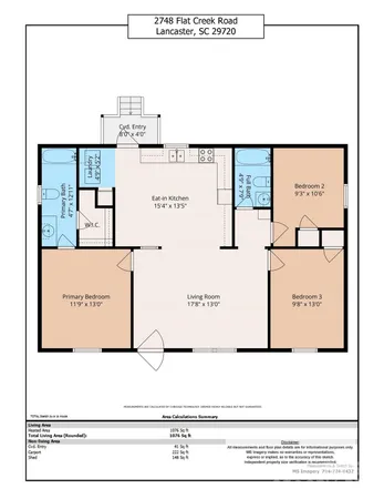$185,000 | 2748 Flat Creek Road, Lancaster, SC 29720
