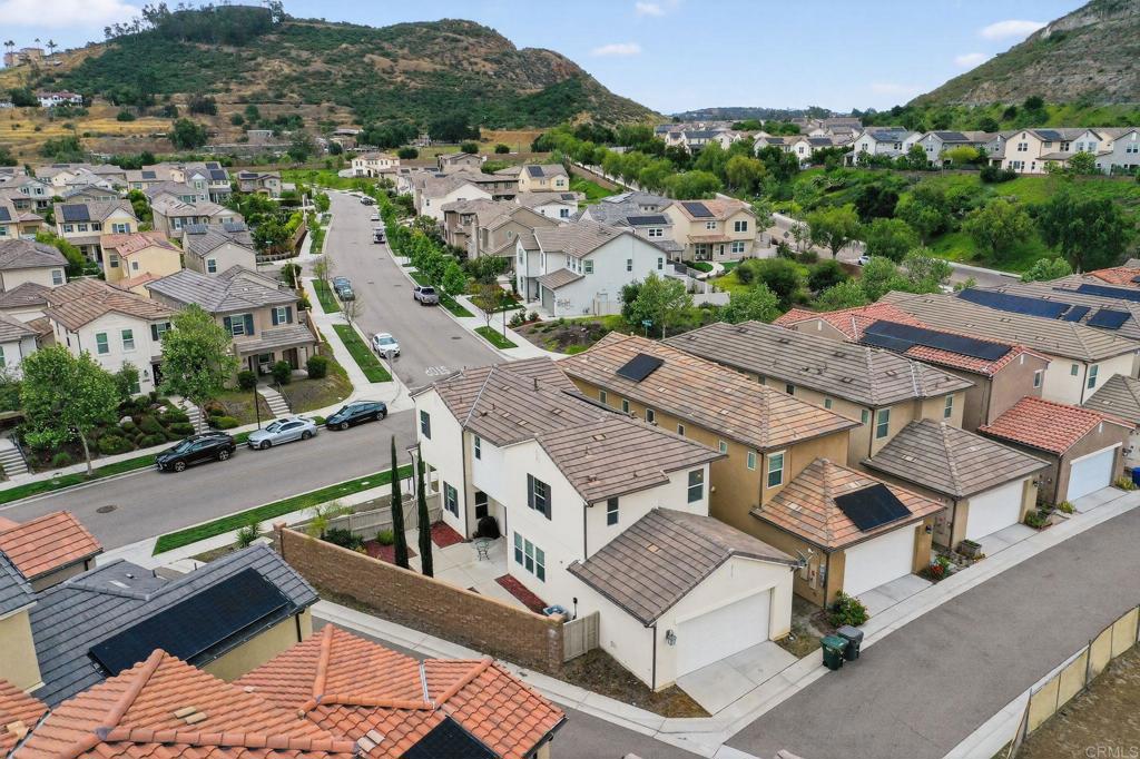 21641 Trail Ridge Drive Escondido, CA 92029 - Photo 36 of 43 an aerial view of a house with a garden
