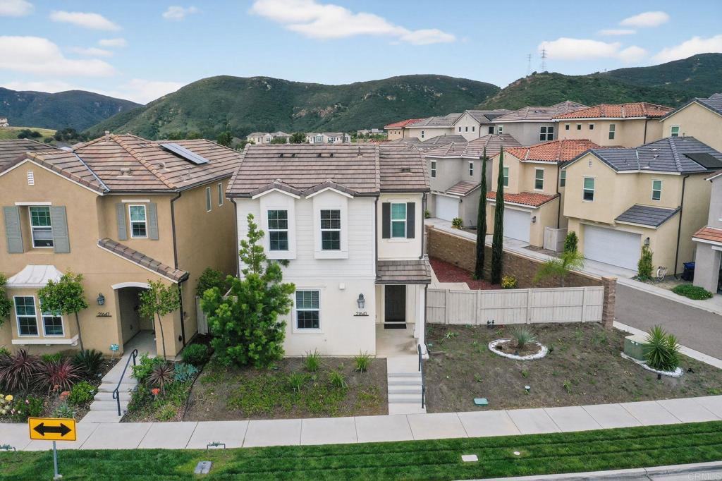 21641 Trail Ridge Drive Escondido, CA 92029 - Photo 39 of 43 an aerial view of residential houses with outdoor space and trees