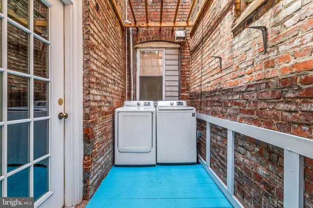 a view of a storage & utility room