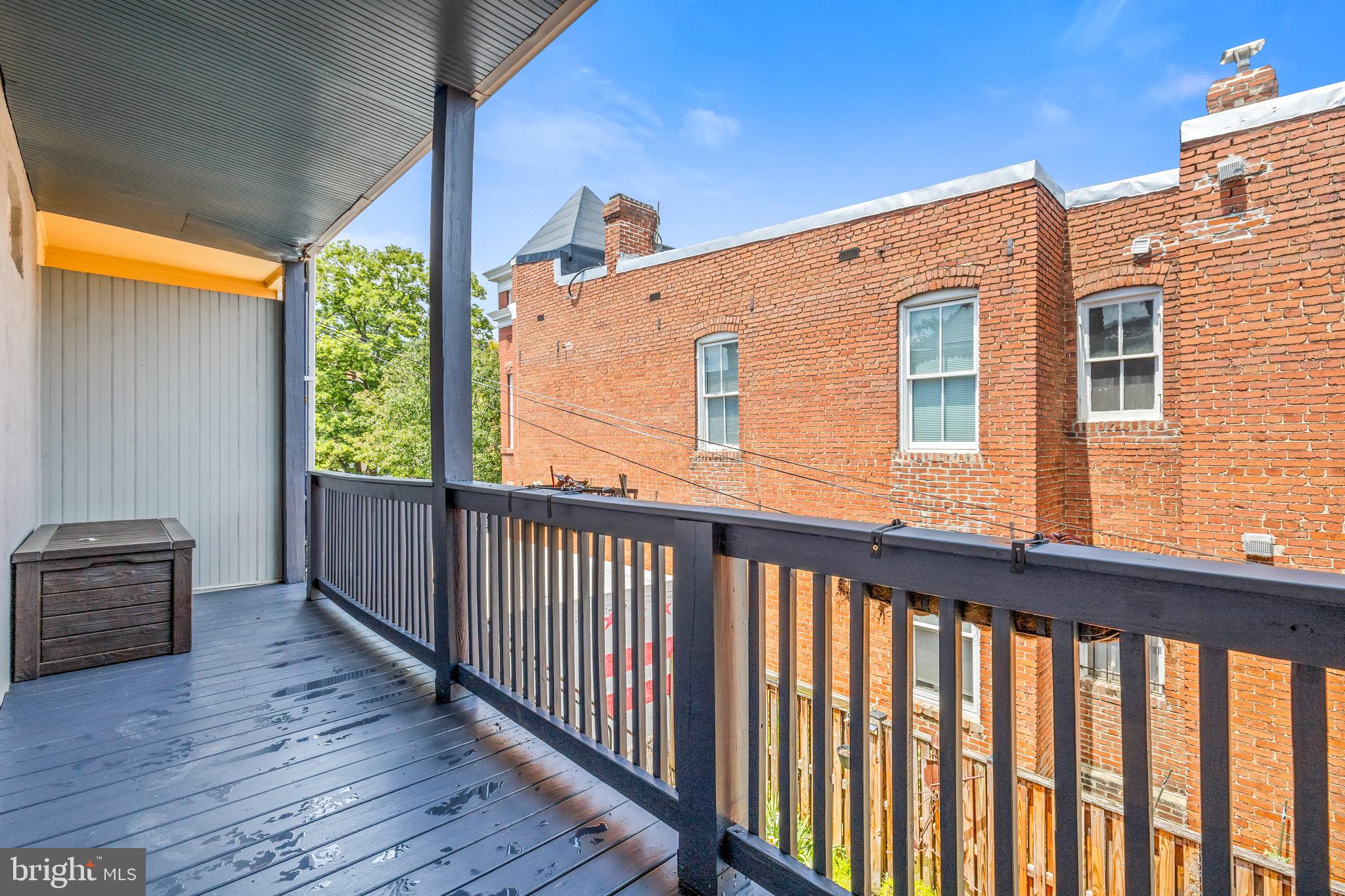 502 G Street Northeast Washington, DC 20002 - Photo 37 of 39 a view of a two chairs in the balcony