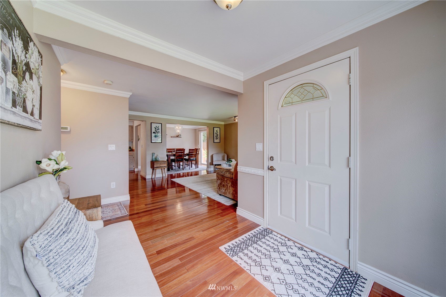 6018 Lowell Road Everett, WA 98203 - Photo 2 of 21 a living room with furniture and a rug