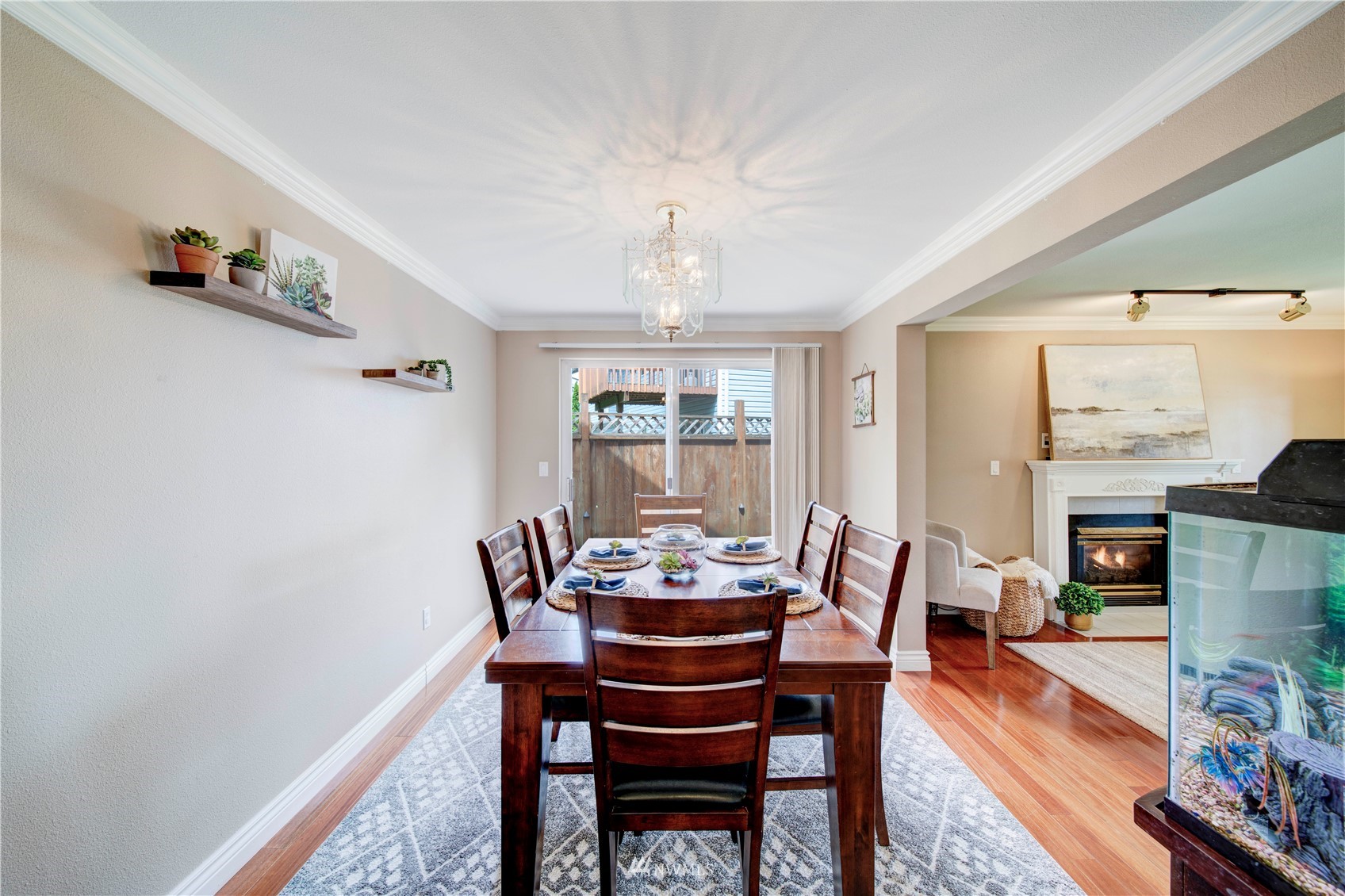 6018 Lowell Road Everett, WA 98203 - Photo 8 of 21 a view of a dining room with furniture window and wooden floor