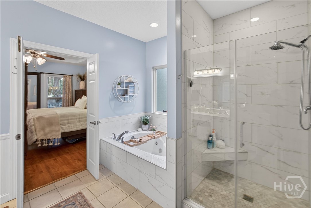 341 Youman's Road Midway, GA 31320 - Photo 20 of 52 Gorgeous tiled shower and jetted tub