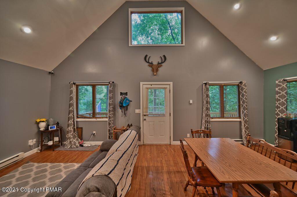 152 Canterbury Road Bushkill, PA 18324 - Photo 17 of 57 a view of a dining room with furniture window and outside view