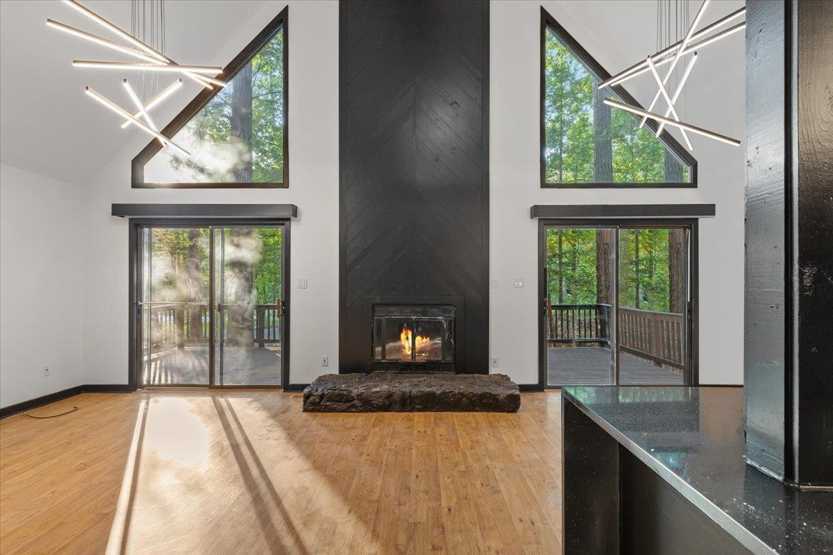 5433 Penrith Drive Durham, NC 27713 - Photo 9 of 47 a view of a fireplace in a room