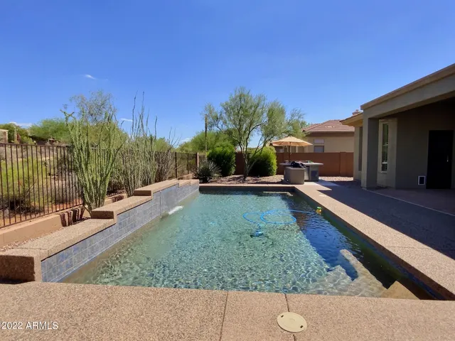 a view of an outdoor space and a yard