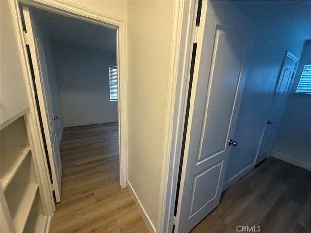 a view of front door