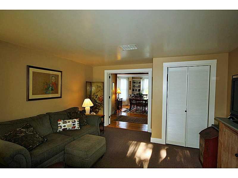 341 Ocean Point Road East Boothbay, ME 04544 - Photo 16 of 33 Living Room. With access to the deck...