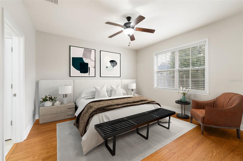 16617 Northwest 194th Street High Springs, FL 32643 - Photo 15 of 32 a bedroom with furniture and windows