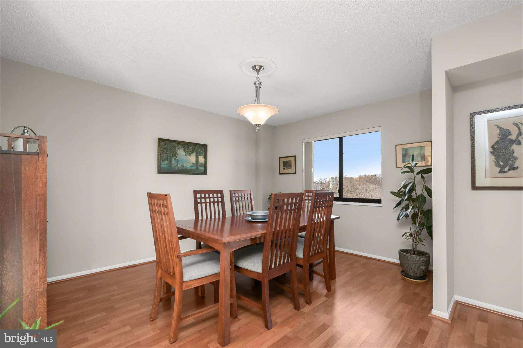 15107 Interlachen Drive, Unit 2725 Silver Spring, MD 20906 - Photo 15 of 35 Large dining room w/laminate flooring