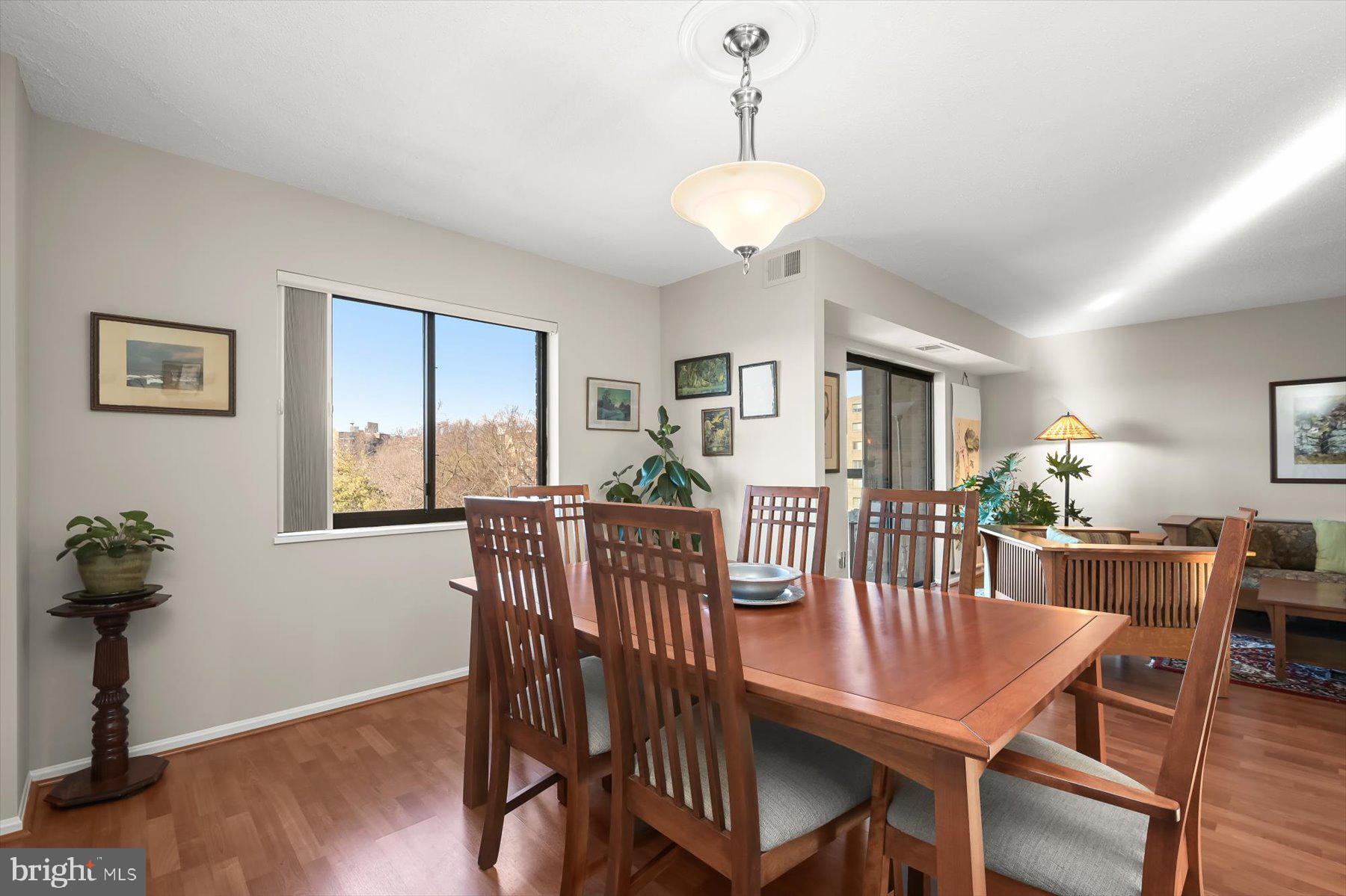 15107 Interlachen Drive, Unit 2725 Silver Spring, MD 20906 - Photo 16 of 35 Dining with beautiful views