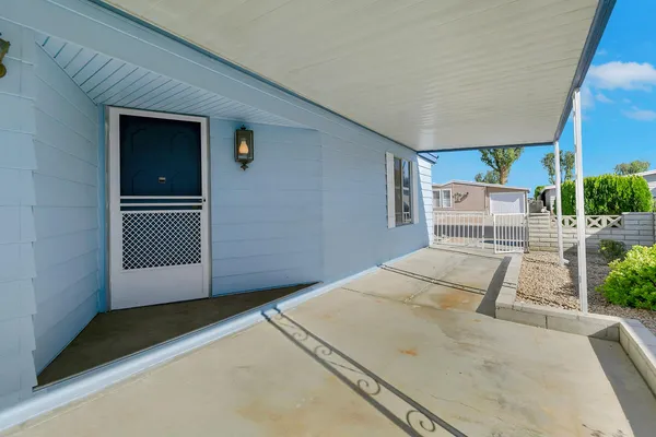 a view of backyard and kitchen