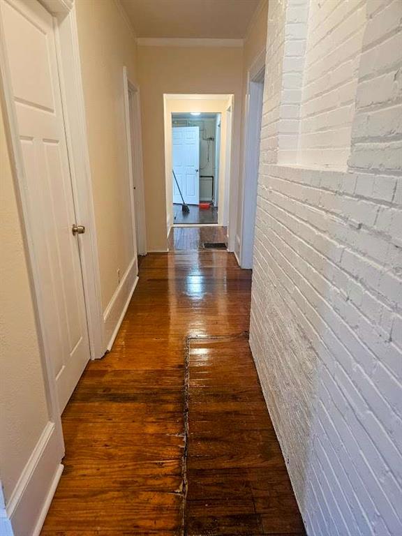 354 South Main Street Thomaston, GA 30286 - Photo 17 of 24 a view of a hallway with wooden floor