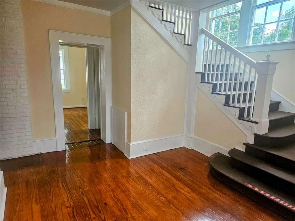 354 South Main Street Thomaston, GA 30286 - Photo 4 of 24 a view of entryway with wooden floor