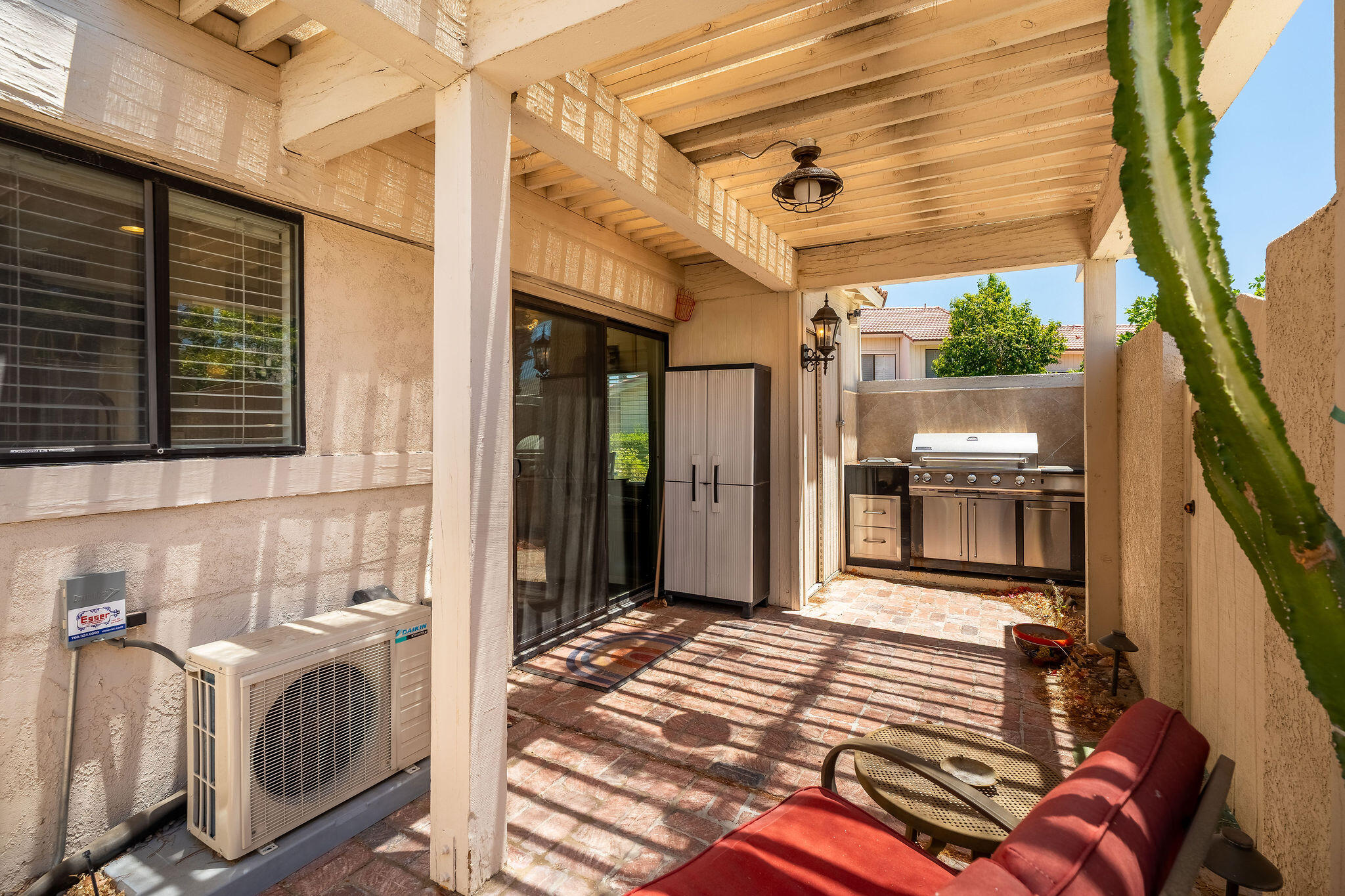 6025 Arroyo Road, Unit 8 Palm Springs, CA 92264 - Photo 21 of 50 Rear Patio