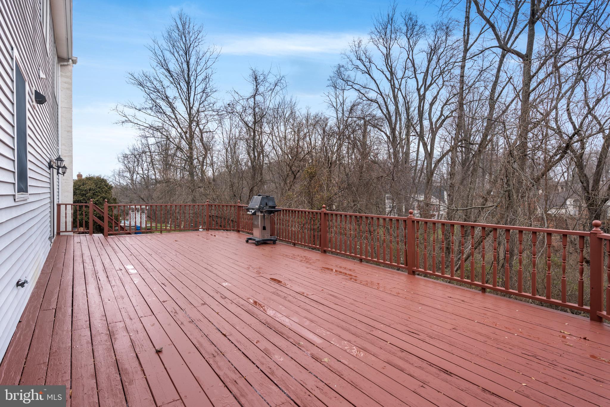 155 Matthew Circle Richboro, PA 18954 - Photo 38 of 38 Backyard Deck and View